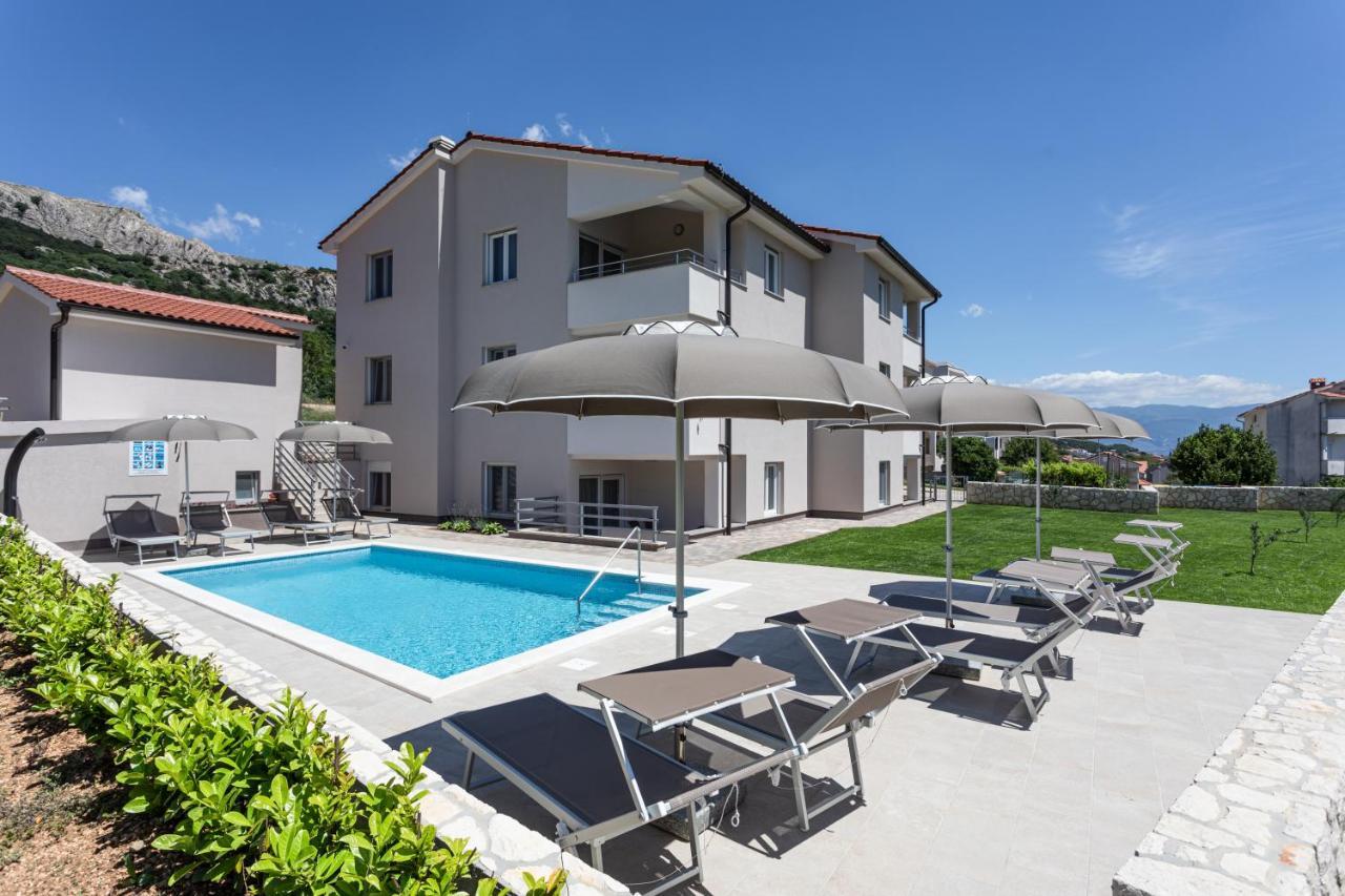Apartments Mateo 2 Baška Eksteriør bilde