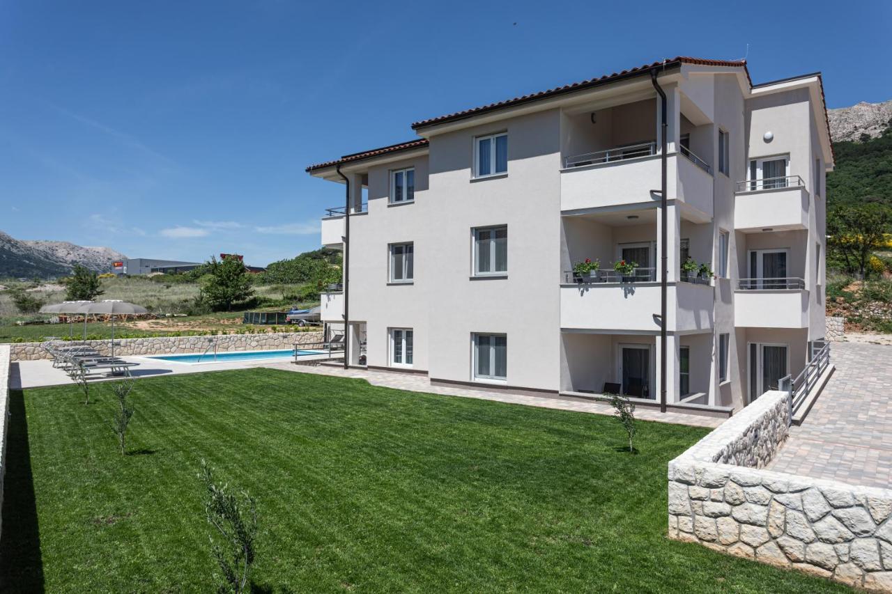 Apartments Mateo 2 Baška Eksteriør bilde