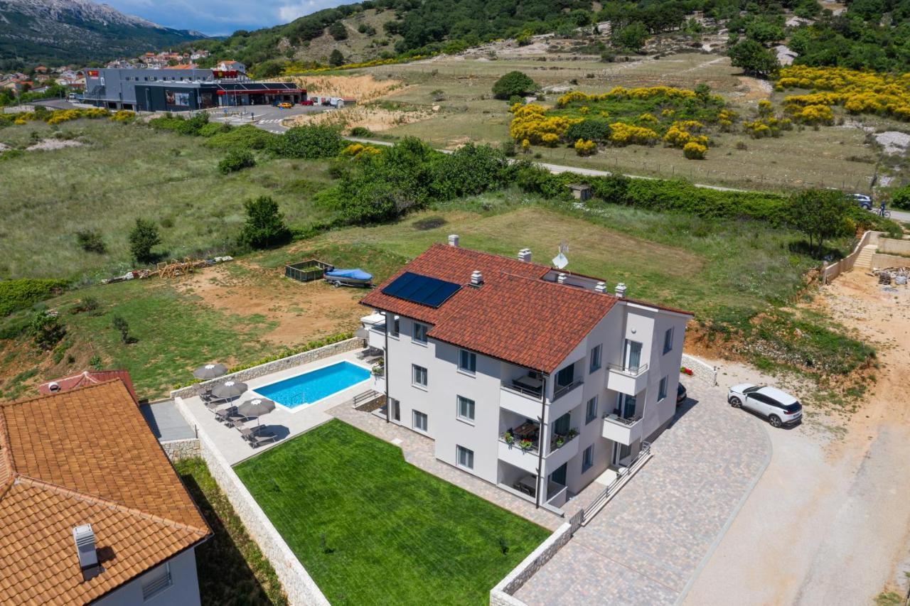 Apartments Mateo 2 Baška Eksteriør bilde