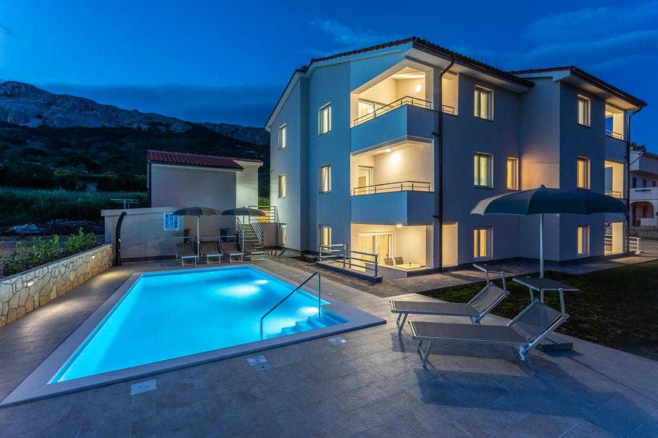 Apartments Mateo 2 Baška Eksteriør bilde