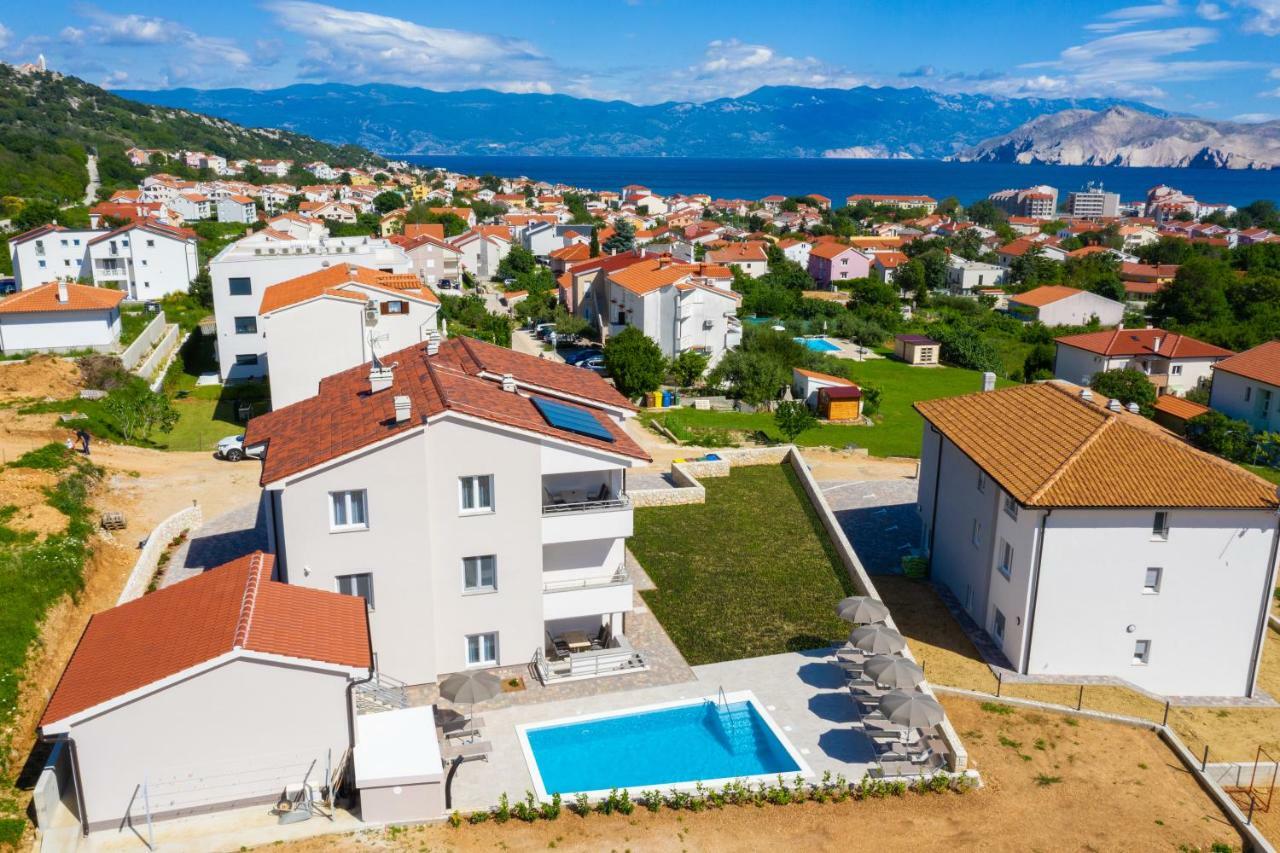 Apartments Mateo 2 Baška Eksteriør bilde