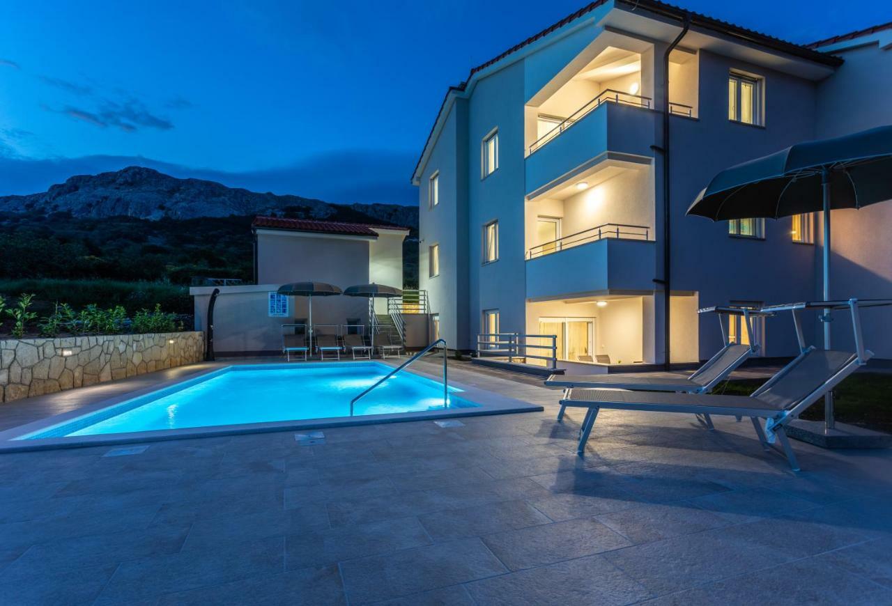 Apartments Mateo 2 Baška Eksteriør bilde